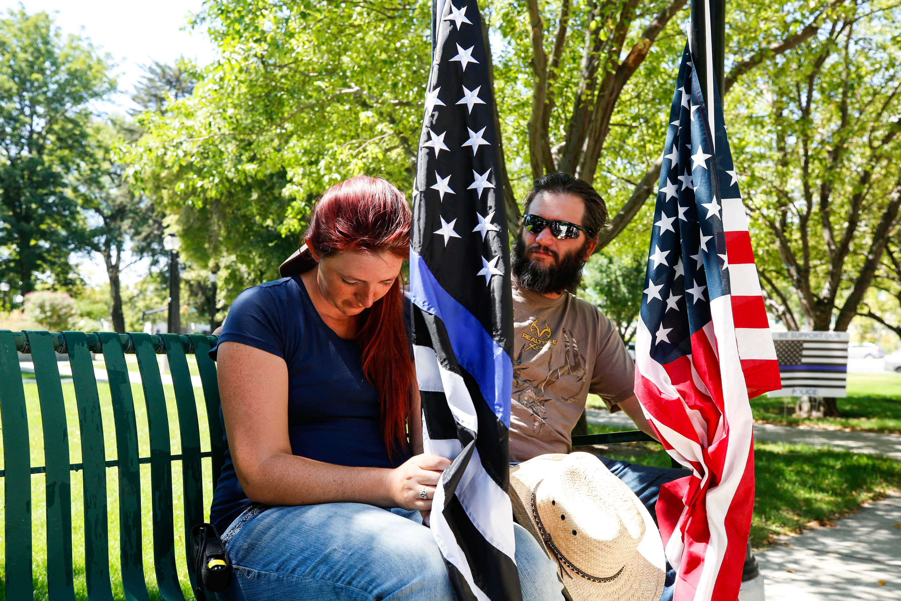 Opposing rallies in Salt Lake call for support for police, defunding