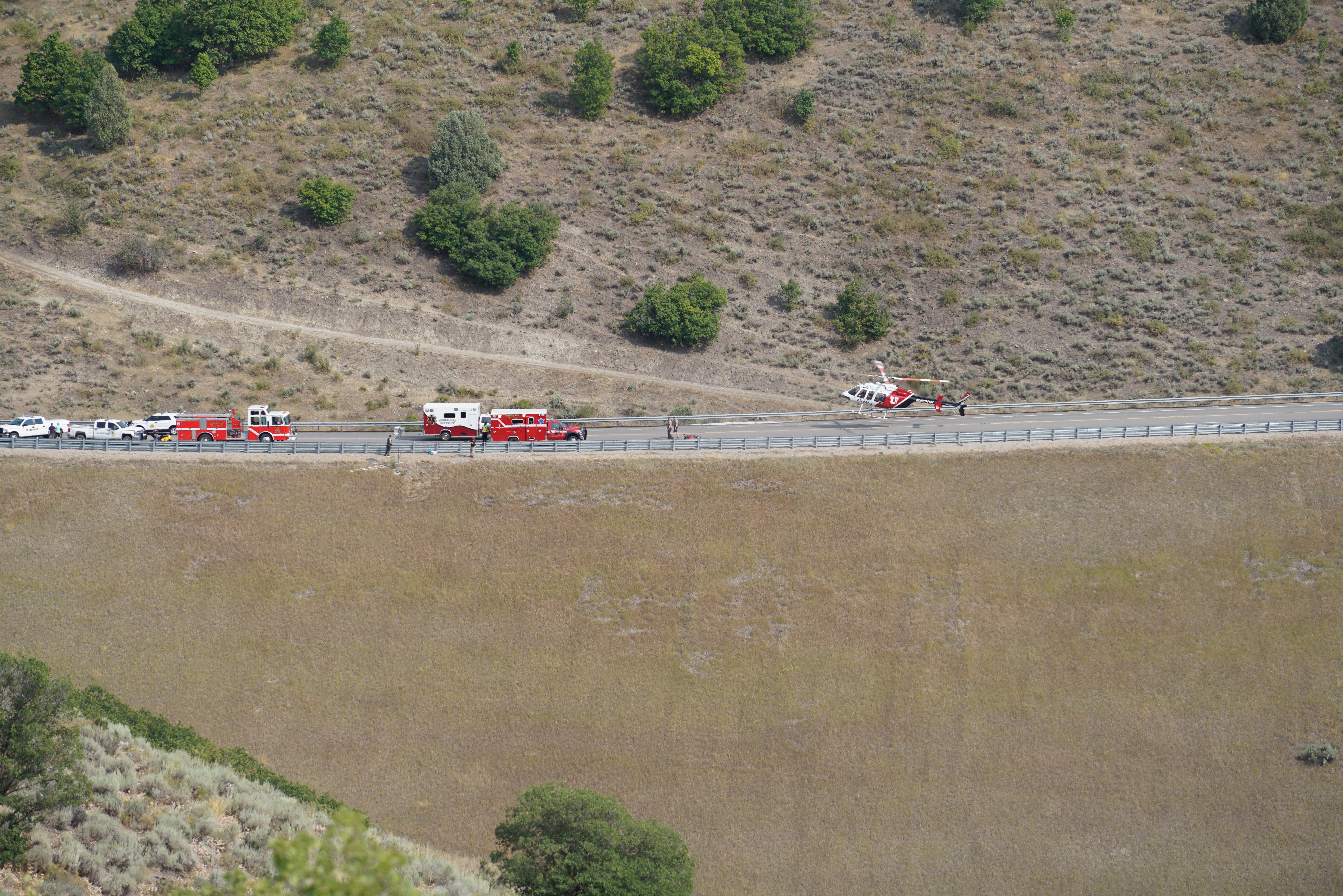 Motorcyclist dies after falling 20 feet down hill in Huntsville