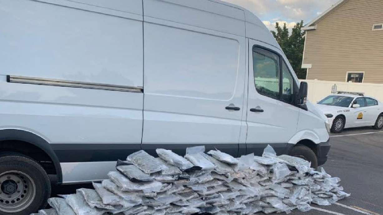 An Aug. 9-11, 2020, drug interdiction operation in Tooele County by Utah Highway Patrol troopers resulted in 17 felony drug arrests and the seizure of 556 pounds of marijuana as well as two handguns.