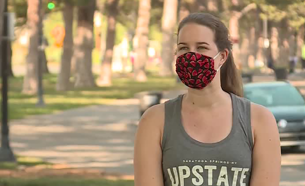 Paige Dubrow feels lucky that the pandemic is not costing her more sleep, because that has been a problem for her in the past.