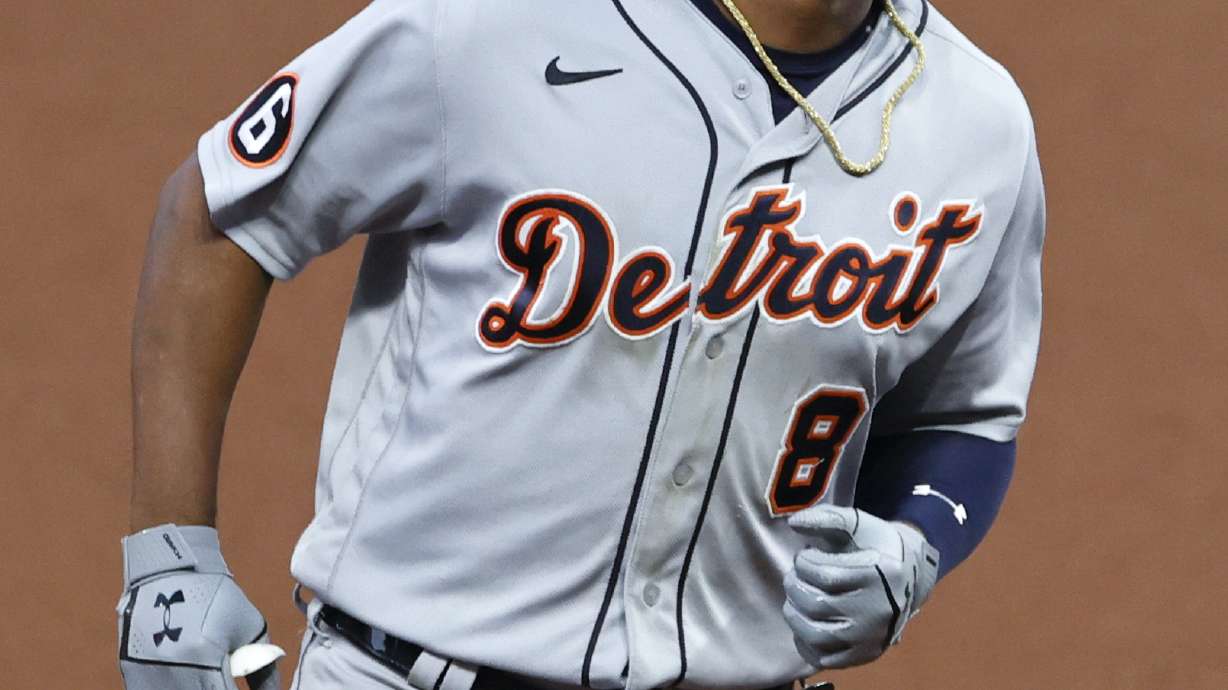 Paredes slams, Tigers end 20-game losing streak to Indians