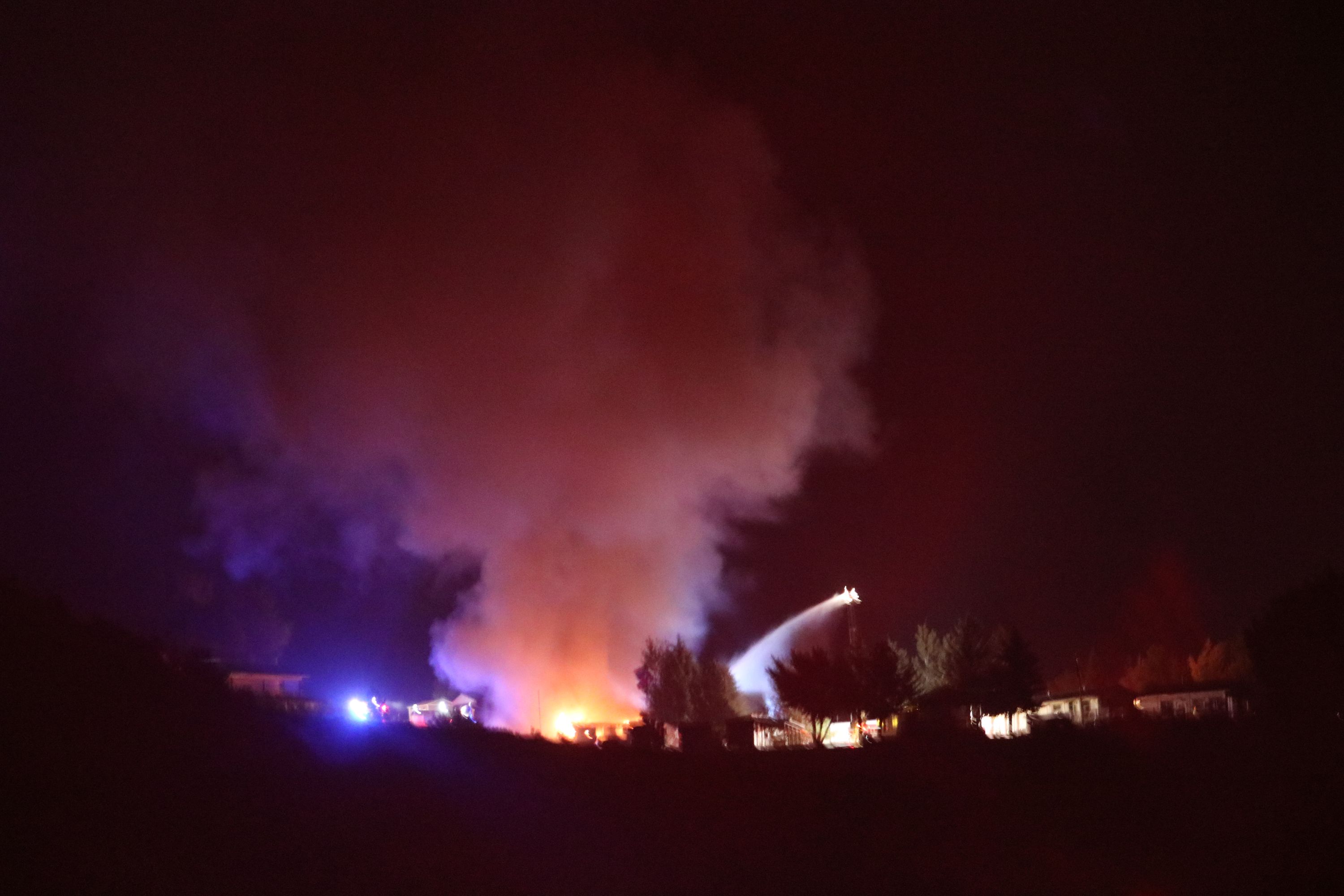 Propane-fueled fire consumes multiple mobile homes in Garden City