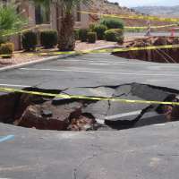 Heavy rainfall coupled with Southern Utah geology spells sinkholes in St. George