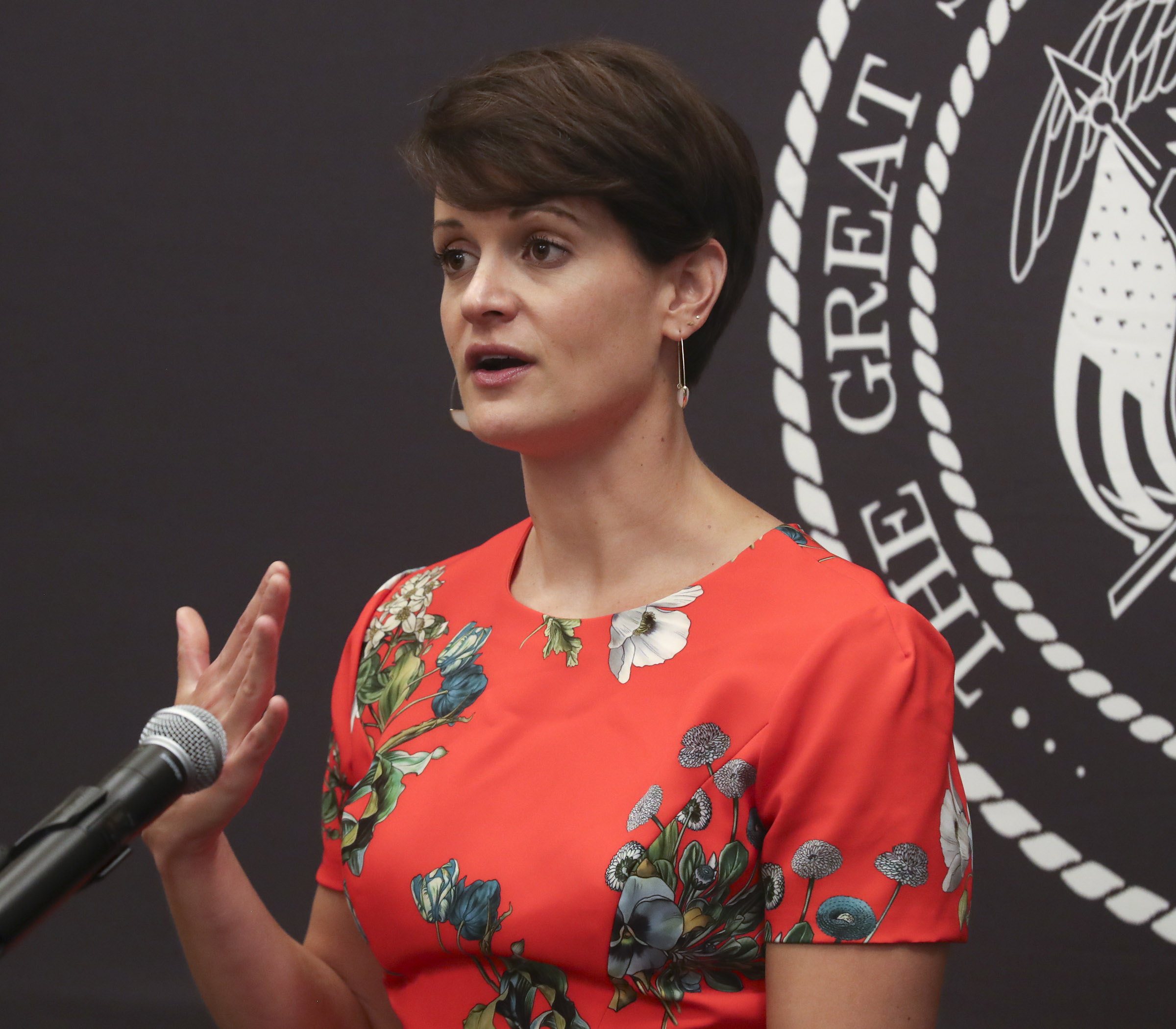 Dr. Angela Dunn, state epidemiologist with the Utah Department of Health, speaks during a COVID-19 briefing at the Capitol in Salt Lake City on Wednesday, Aug. 26, 2020.