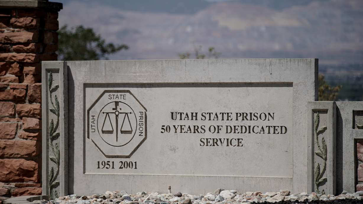 The Utah State Prison in Draper is pictured on Thursday, Aug. 13, 2020.