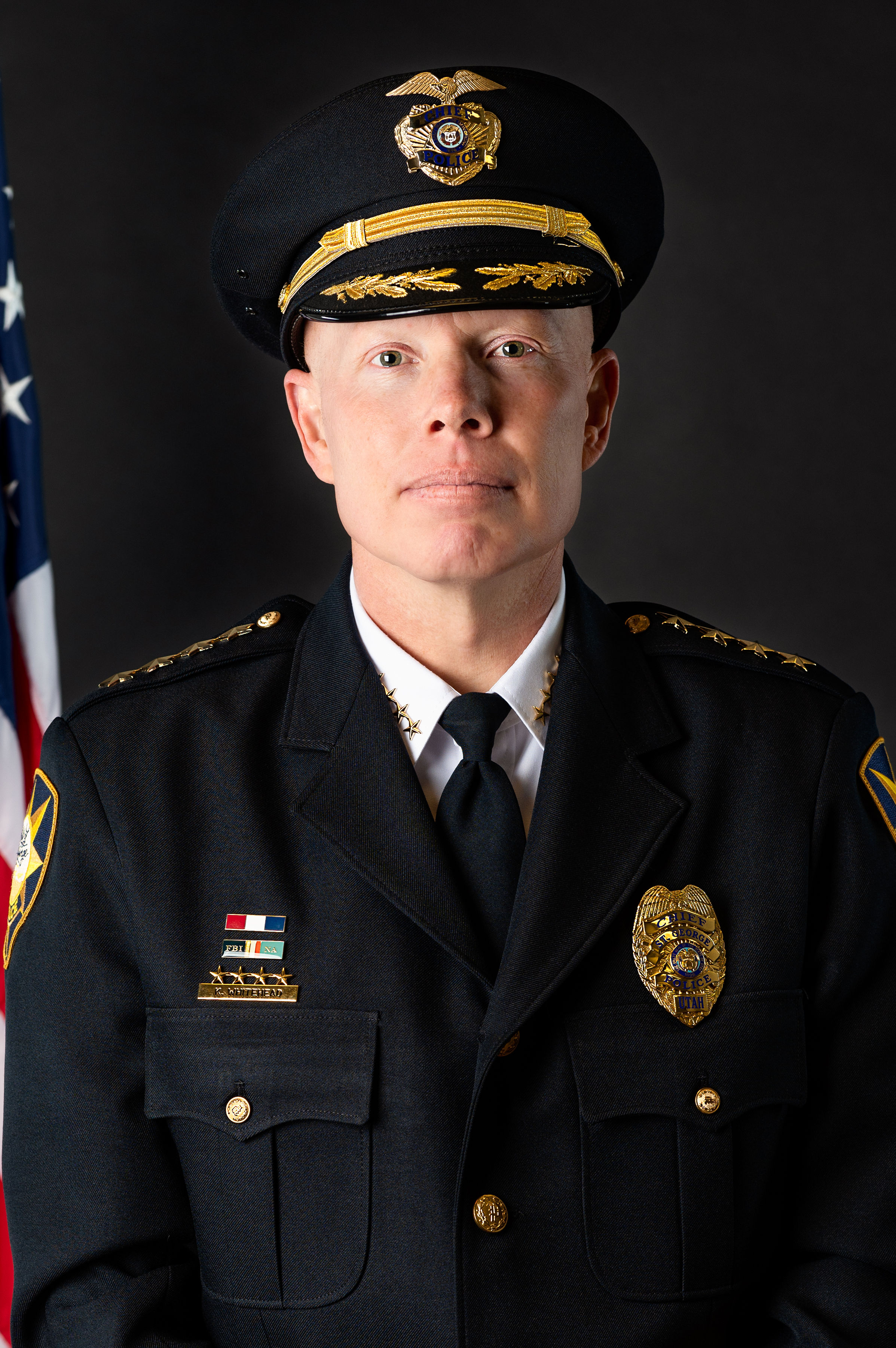 New St. George Police Chief Kyle Whitehead.