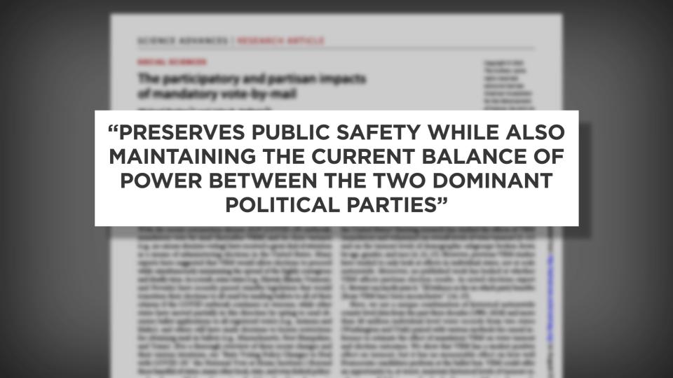 BYU study: Mail-in voting doesn’t help one political group over the other