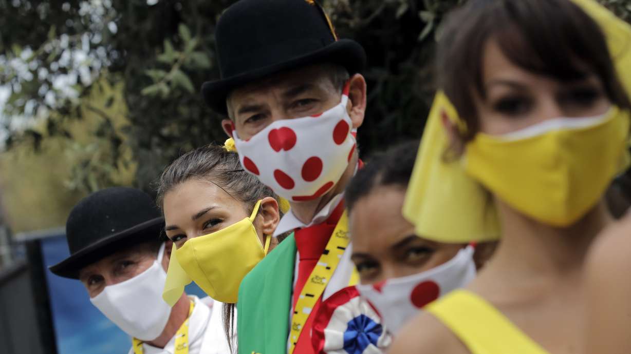 Late but still going: The strangest Tour de France sets off