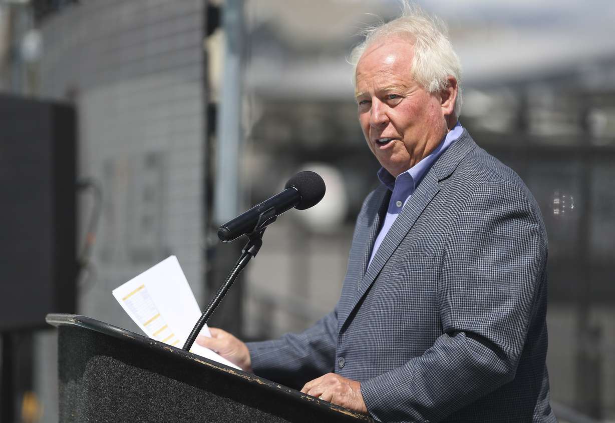 Real Salt Lake owner Dell Loy Hansen and Utah Royals FC players unveil new jerseys for the upcoming season in Herriman on Wednesday, June 17, 2020.