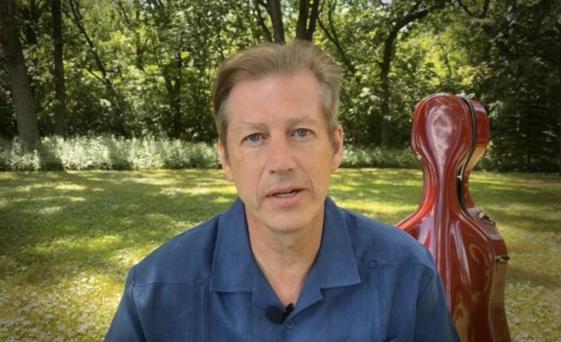 Cellist John Eckstein with the Utah Symphony