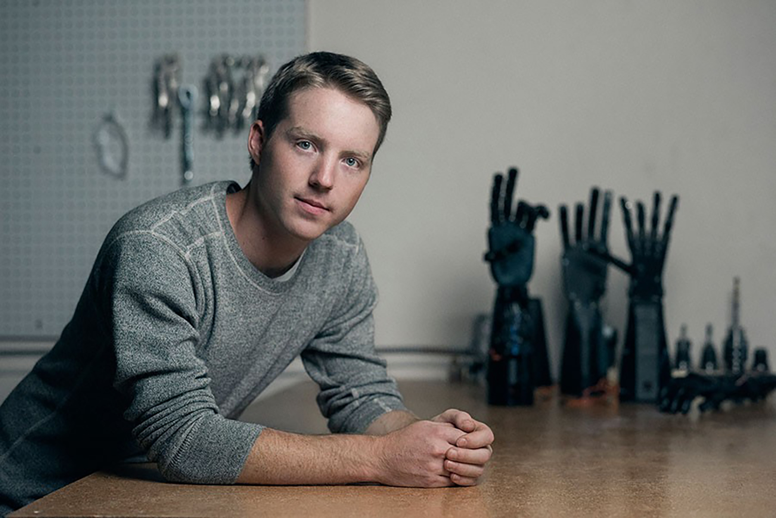 Easton LaChappelle is the founder of Unlimited Tomorrow, a company that designs low-cost, 3D printed prosthetic limbs that can be operated with the mind.