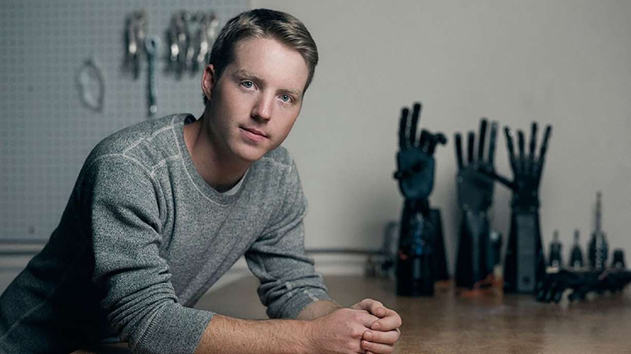 Easton LaChappelle is the founder of Unlimited Tomorrow, a company that designs low-cost, 3D printed prosthetic limbs that can be operated with the mind.