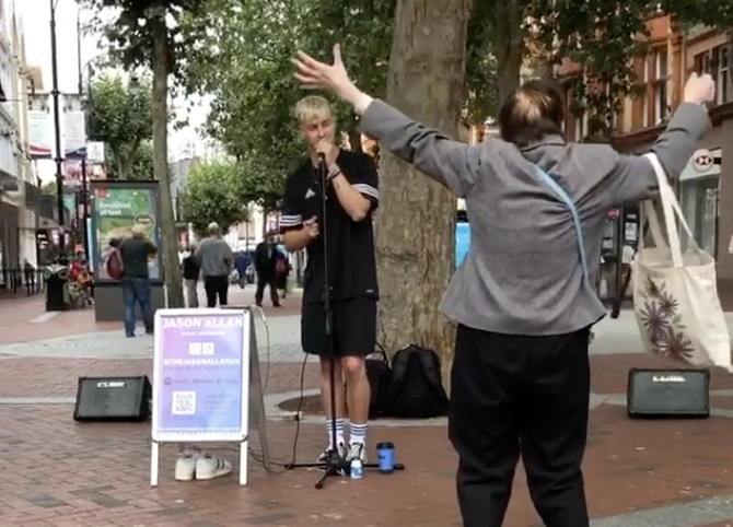 Have You Seen This? Elderly woman's epic moves to 'Falling in Love with You' will make you fall in love