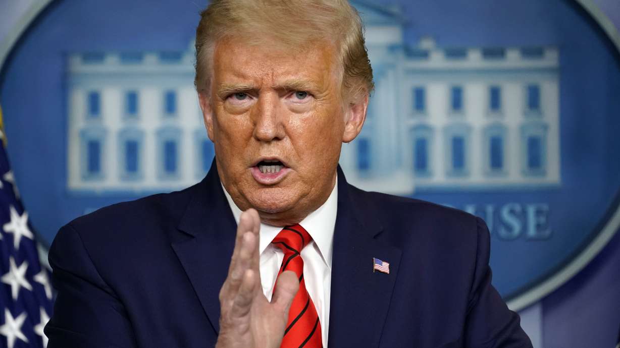 Trump visits Kenosha amid racial tensions