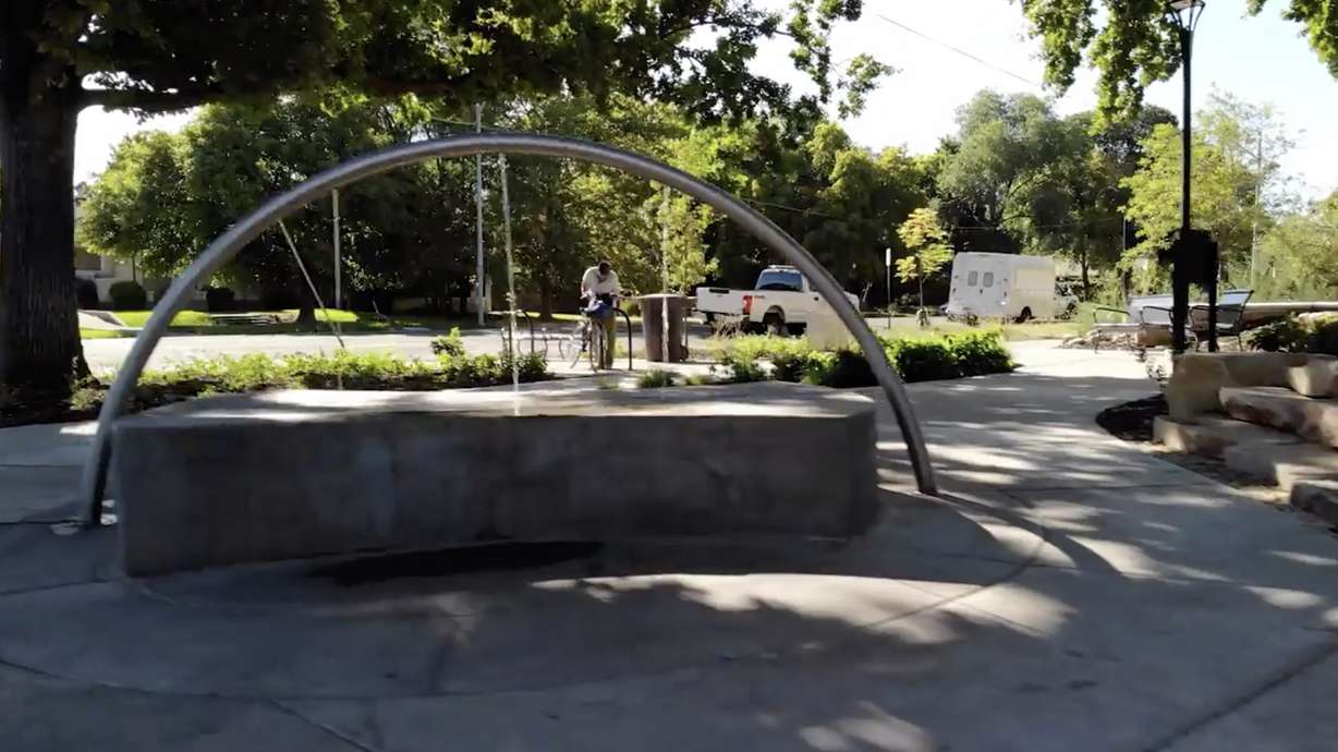 The renovated well at Artesian Well Park on Wednesday, Sept. 2, 2020. The update included a spigot to make it easier for visitors to fill up 5-gallon water jugs.