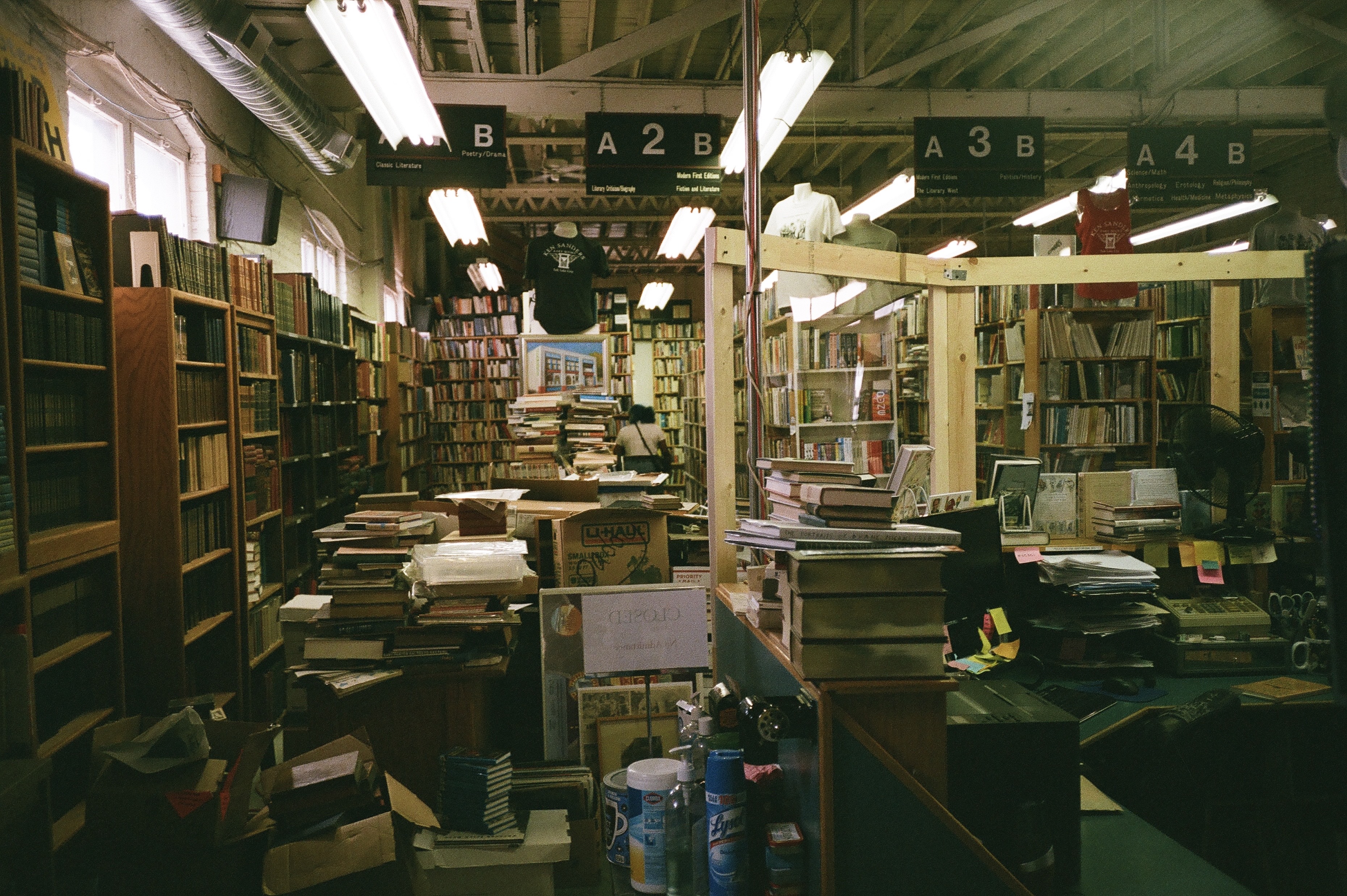 “I’ve always said it looks like a library after an earthquake,” Utah filmmaker and director Trent Harris said of Ken Sanders Rare Books.