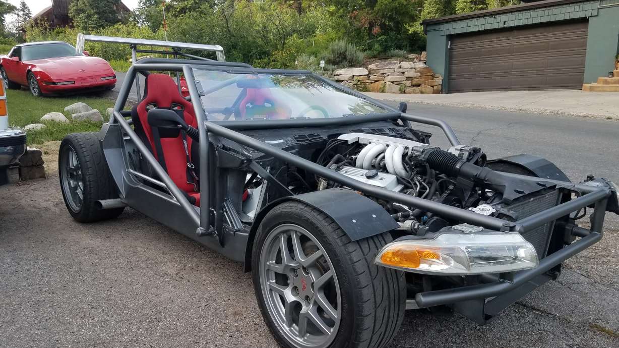 A 1989 Corvette from the factory weighed about 3,300 pounds. Kendrick said his stripped-down Vette Kart topped the scales at a metal recycling yard at 2,280 pounds.