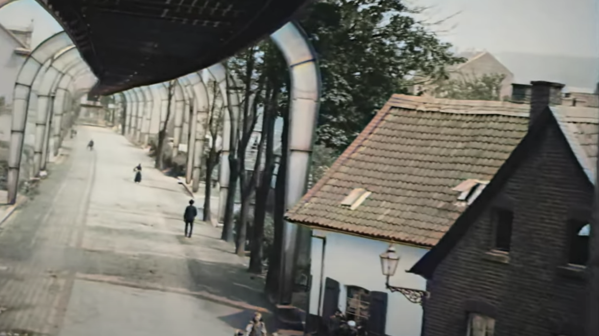 Have You Seen This? Restored footage of 1902 German 'flying train' makes you a time-traveler
