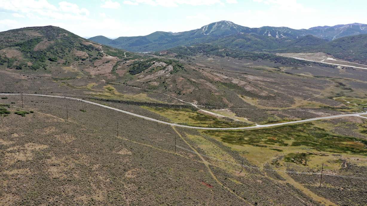The town of Hideout wants to annex hundreds of acres from Summit County and Wasatch County, including the land pictured in Summit County on Monday, July 20, 2020.