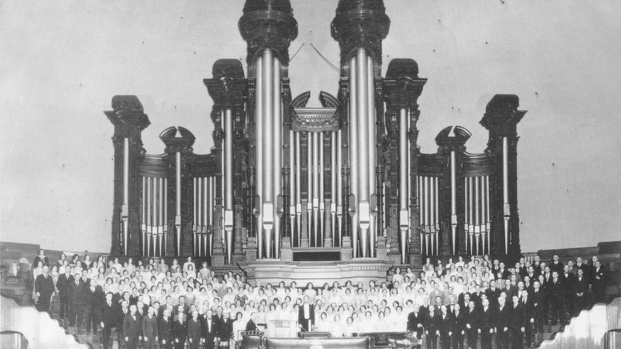 How the Tabernacle Choir made its first recording 110 years ago