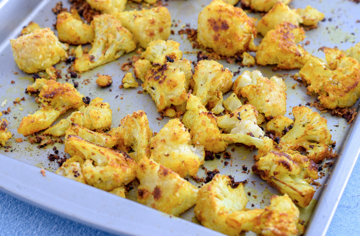 Turmeric Baked Cauliflower