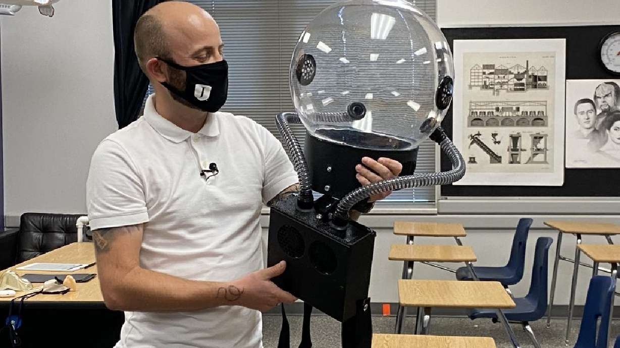 Utah teacher’s out-of-this-world answer to COVID-19