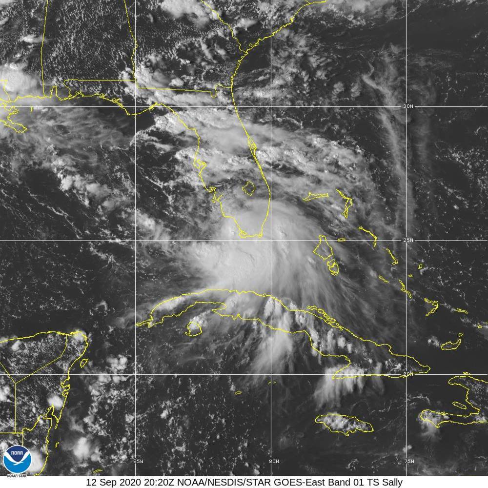 Paulette rolls toward Bermuda; Sally threatens Gulf Coast