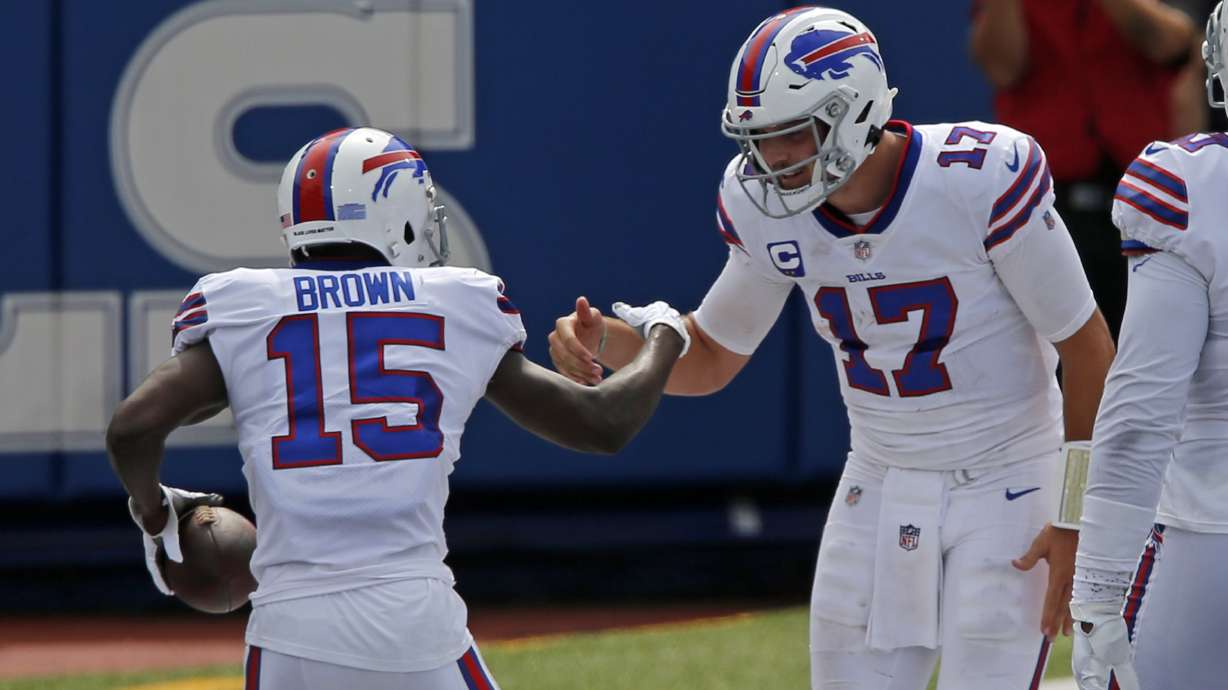 Allen tops 300 yards passing in Bills' 27-17 win over Jets