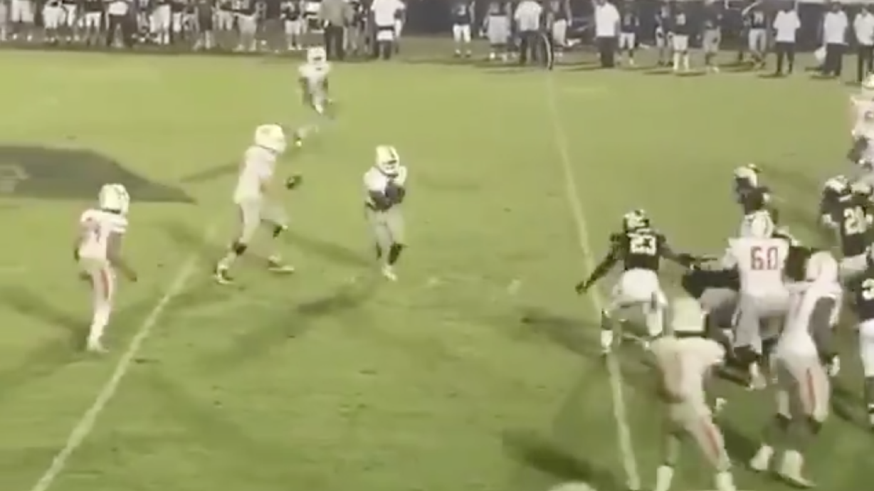 Have You Seen This? High school football team wins on epic play