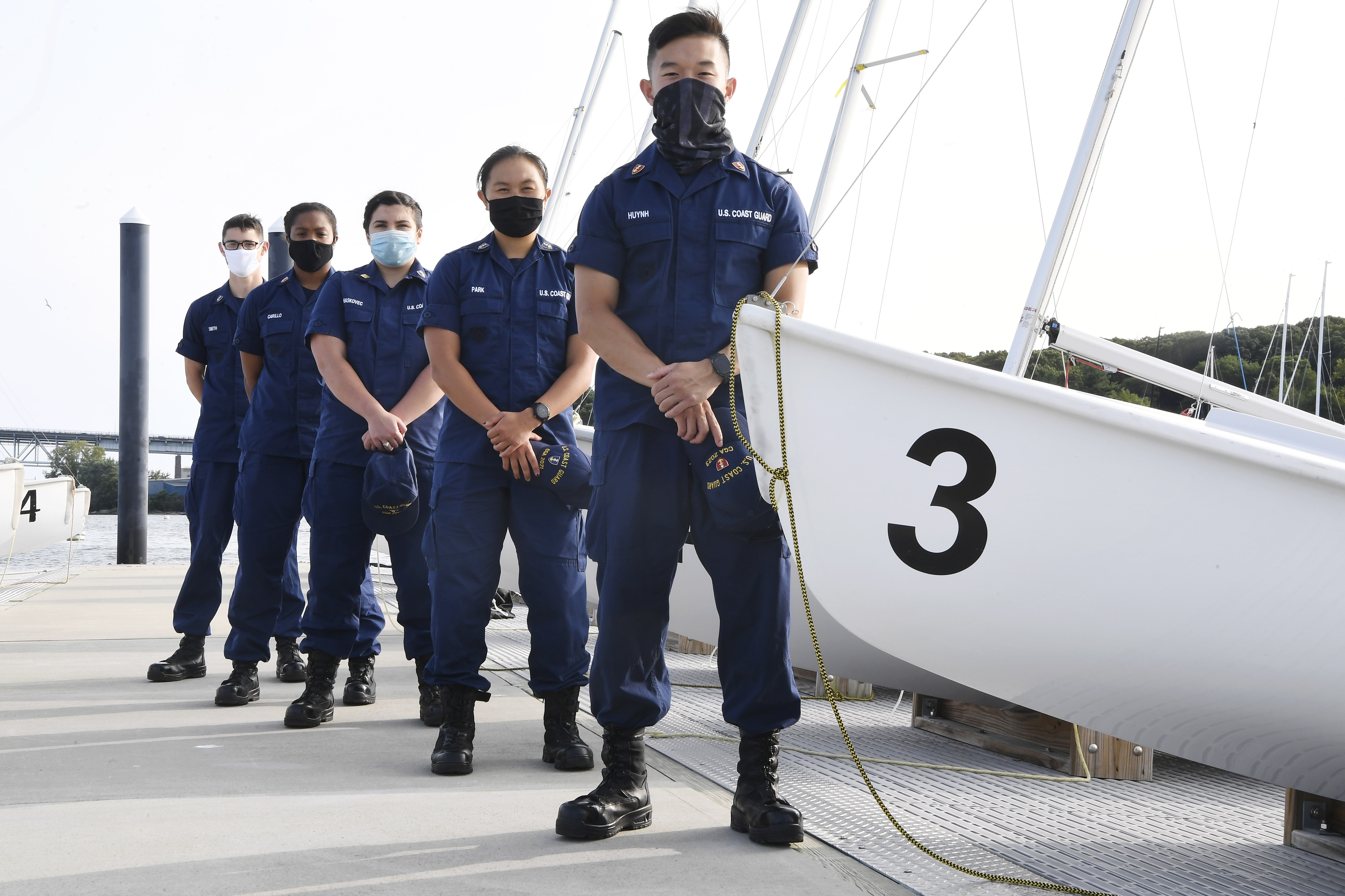 Pandemic spells opportunity for marooned Coast Guard cadets