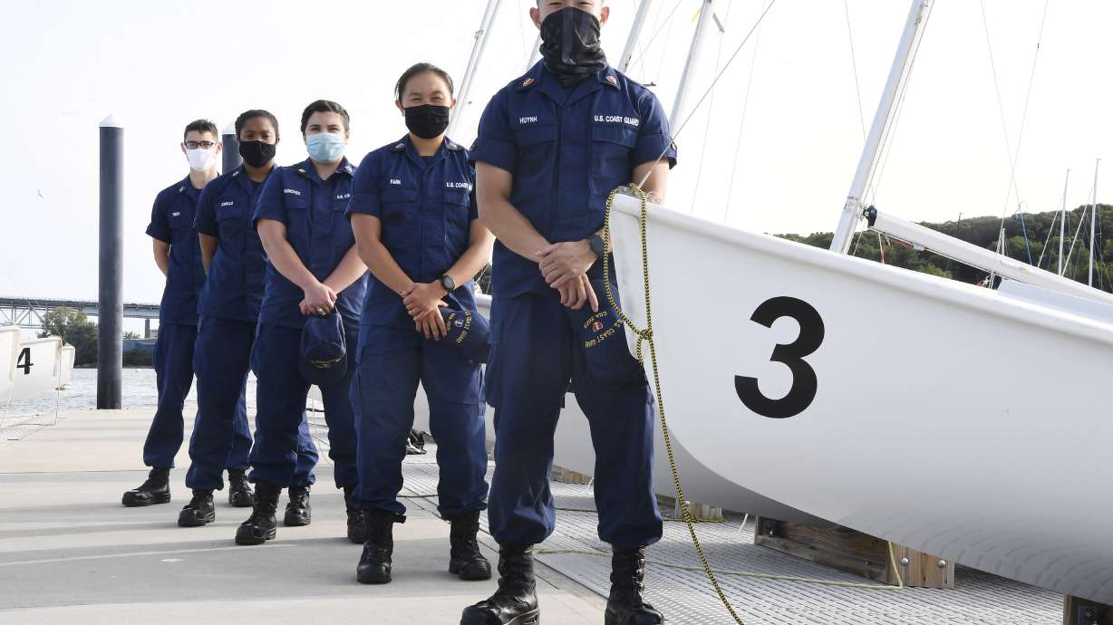 Pandemic spells opportunity for marooned Coast Guard cadets