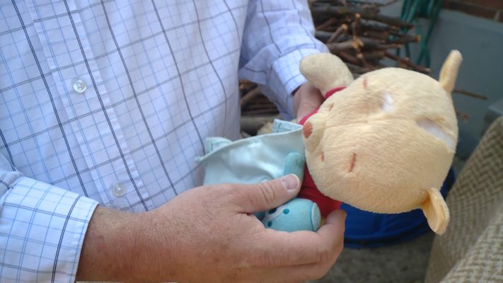 The Wilson Family says someone shot into their 9-year-old daughter's bedroom near 200 East and Hampton Avenue in the Liberty Park area of Salt Lake City Saturday, September 19, 2020 and the bullet hit a stuffed animal sitting in front of the window.