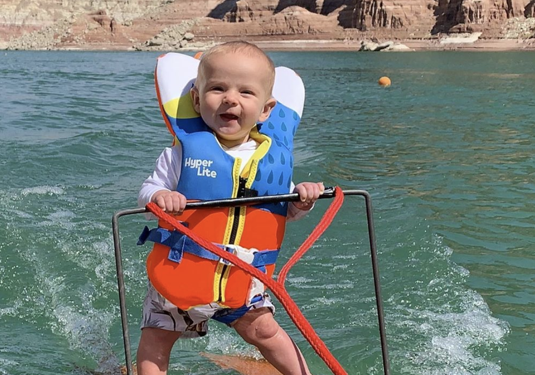 Have You Seen This? St. George 6-month-old sets world record for youngest water skier