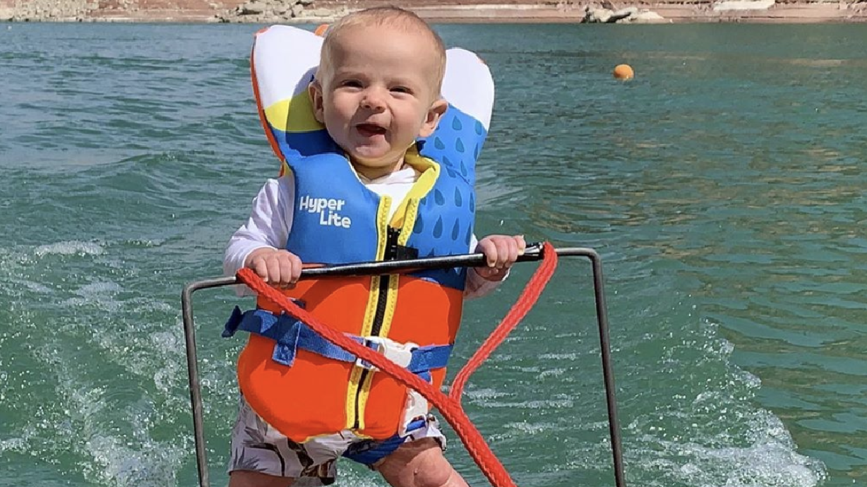 Have You Seen This? St. George 6-month-old sets world record for youngest water skier