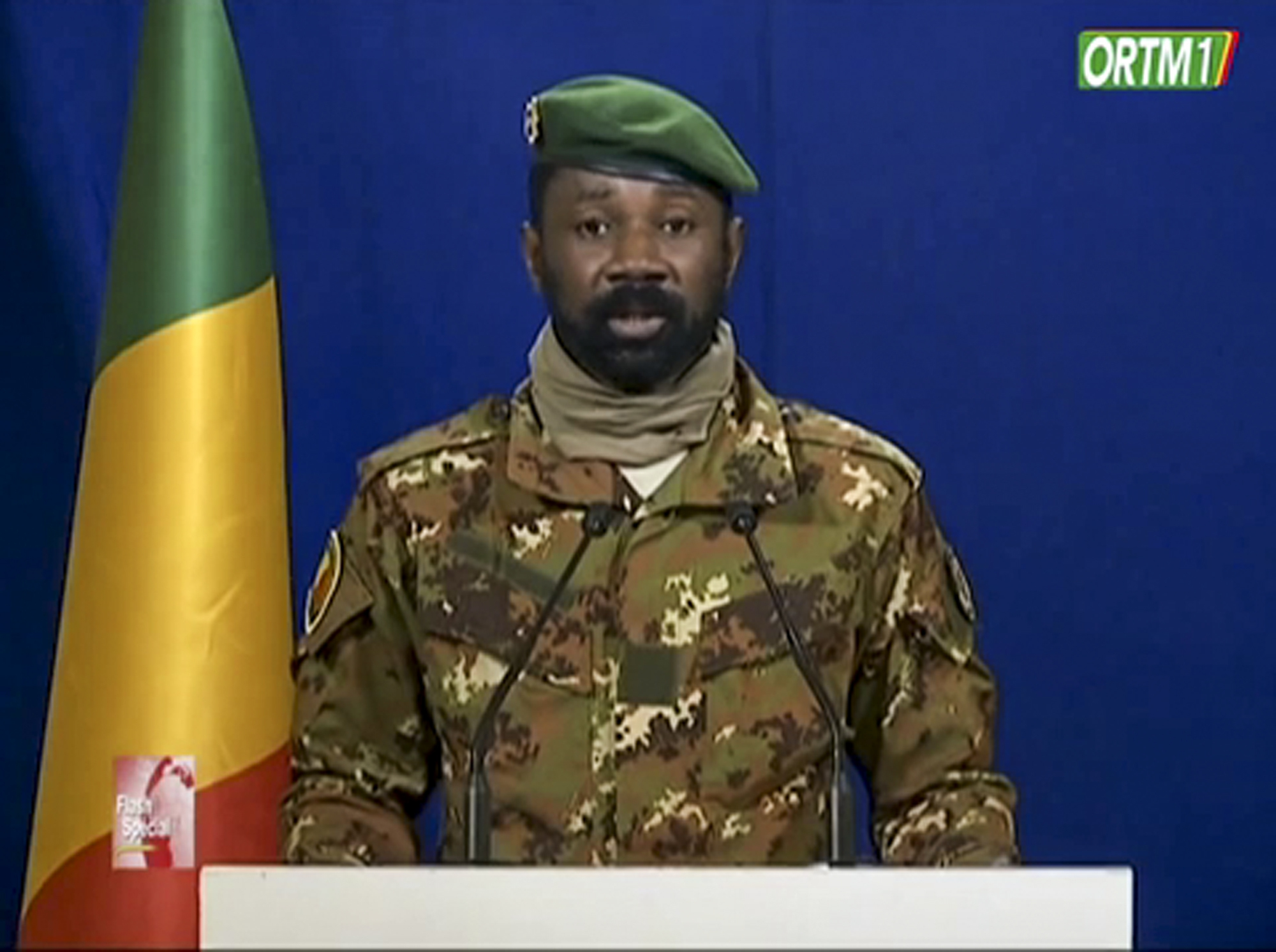 Mali's junta leader to be veep of transitional government  