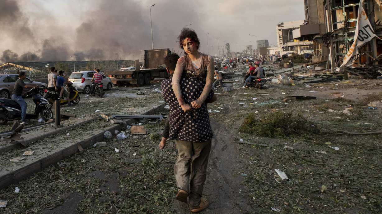 'The port came to us': Story behind AP photo of Beirut blast
