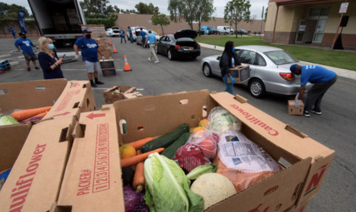 Food bank director says corporate food drives offer way to donate safely