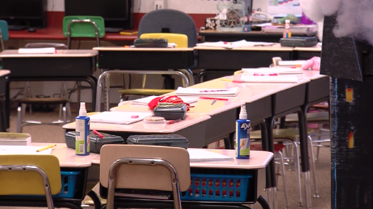 Many teachers stressed, struggling 1 month into pandemic school year