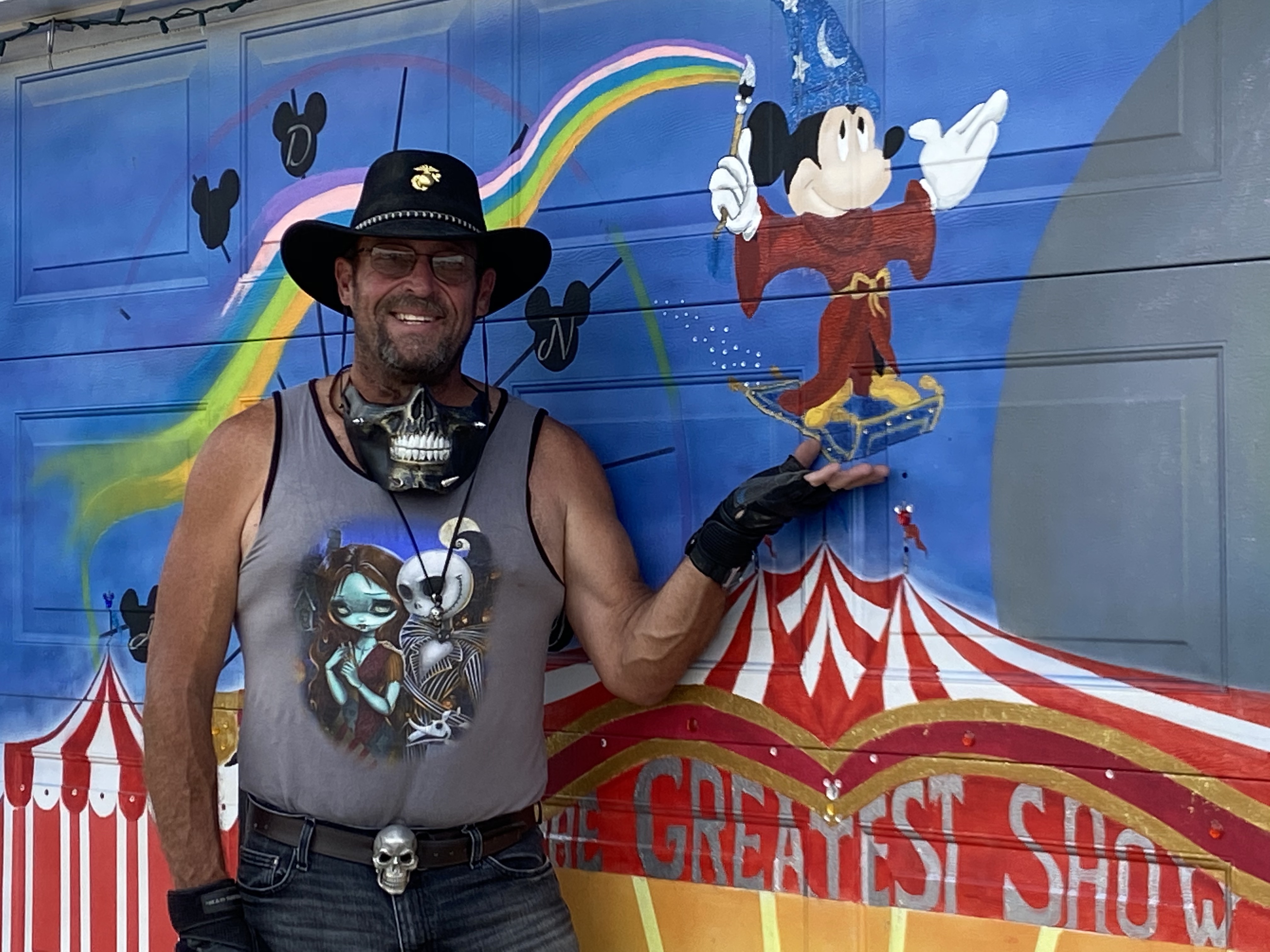 Clinton man turns driveway into 'Happiest Place on Earth'