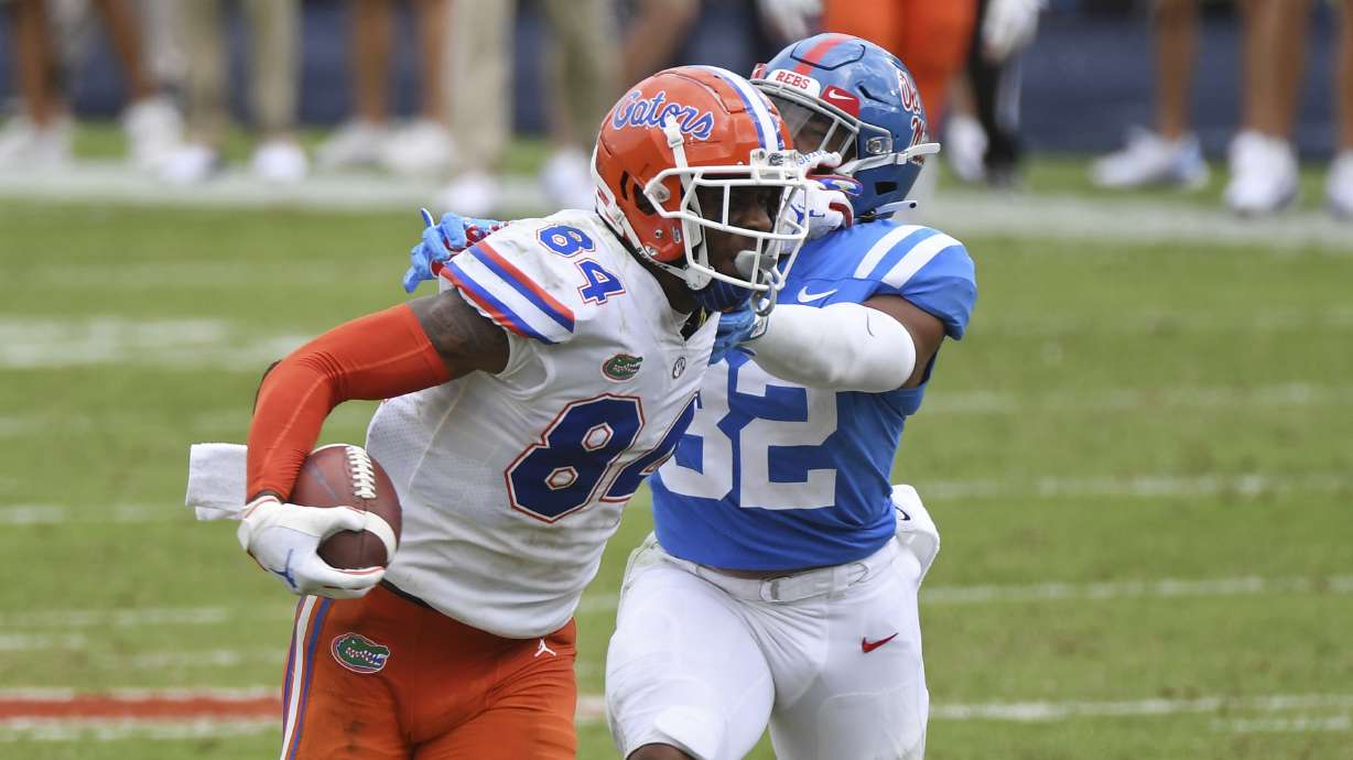 No. 5 Florida beats Ole Miss 51-35 in Kiffin's debut