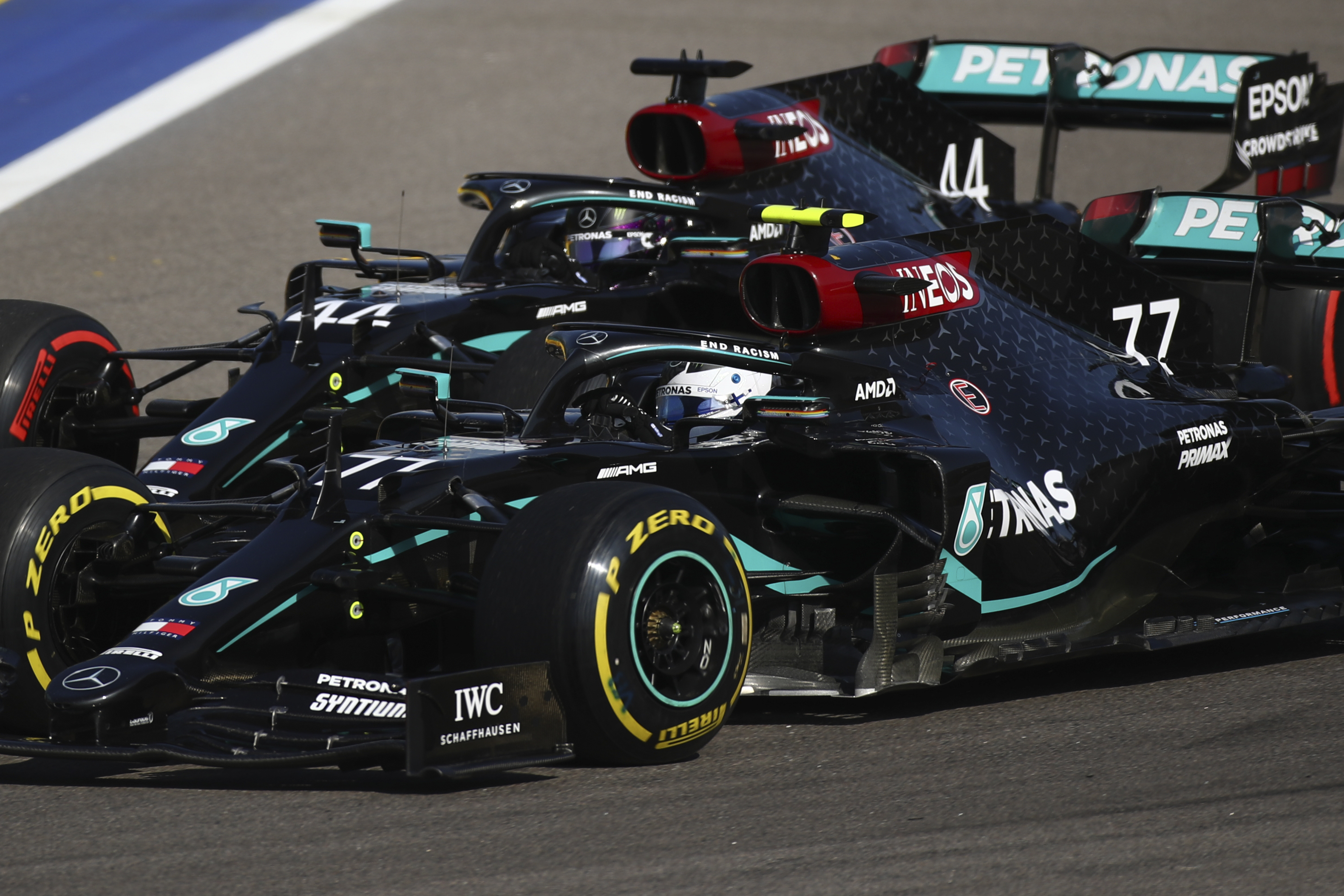 Bottas wins in Russia as Hamilton misses F1 win record