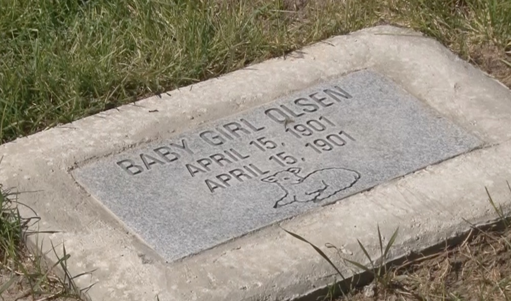 When Tracey Sessions was appointed hospital administrator, only 15 of 996 burial plots had headstones. She worked to make sure every person received a headstone.