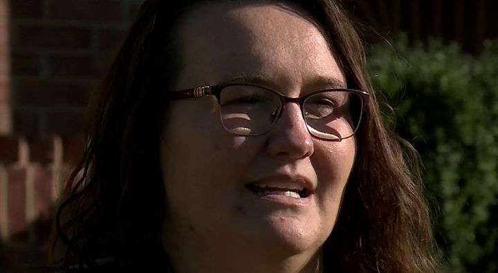 Janel Hulbert, of Roy, discusses how her 4-year-old son Miles was left on a school bus for two hours earlier this month.