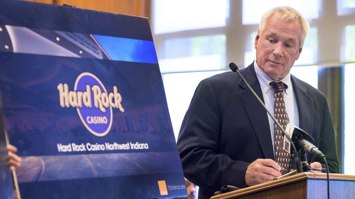 Indiana casino executive charged in illegal campaign scheme