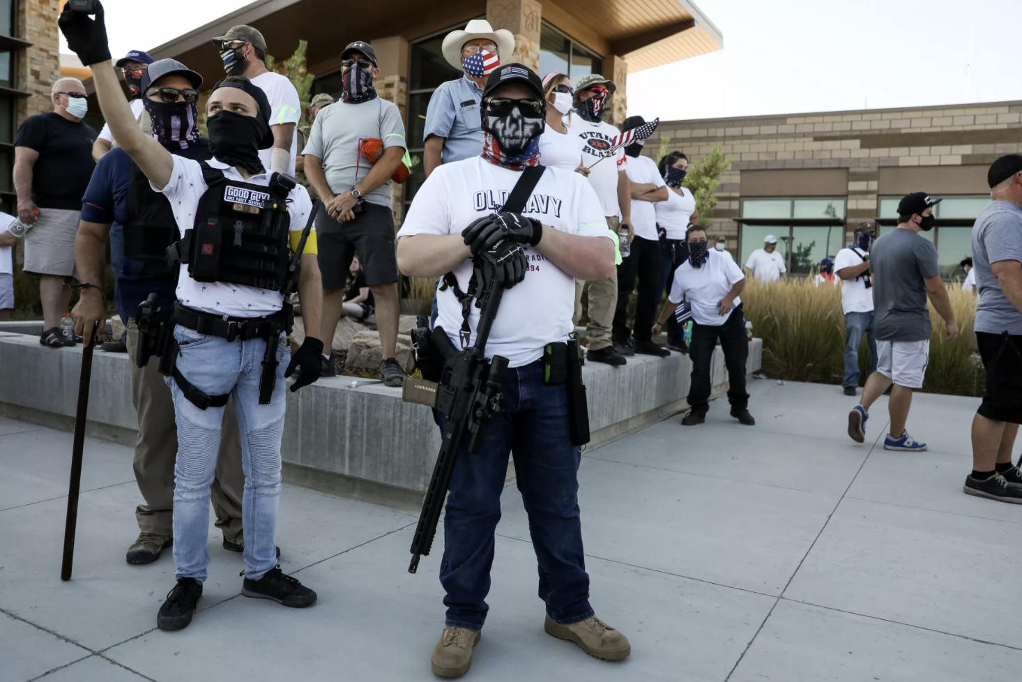 Counterprotester charged with assault at Black Lives Matter rally 