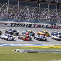 Hamlin wins in 3rd overtime of Talladega's longest race