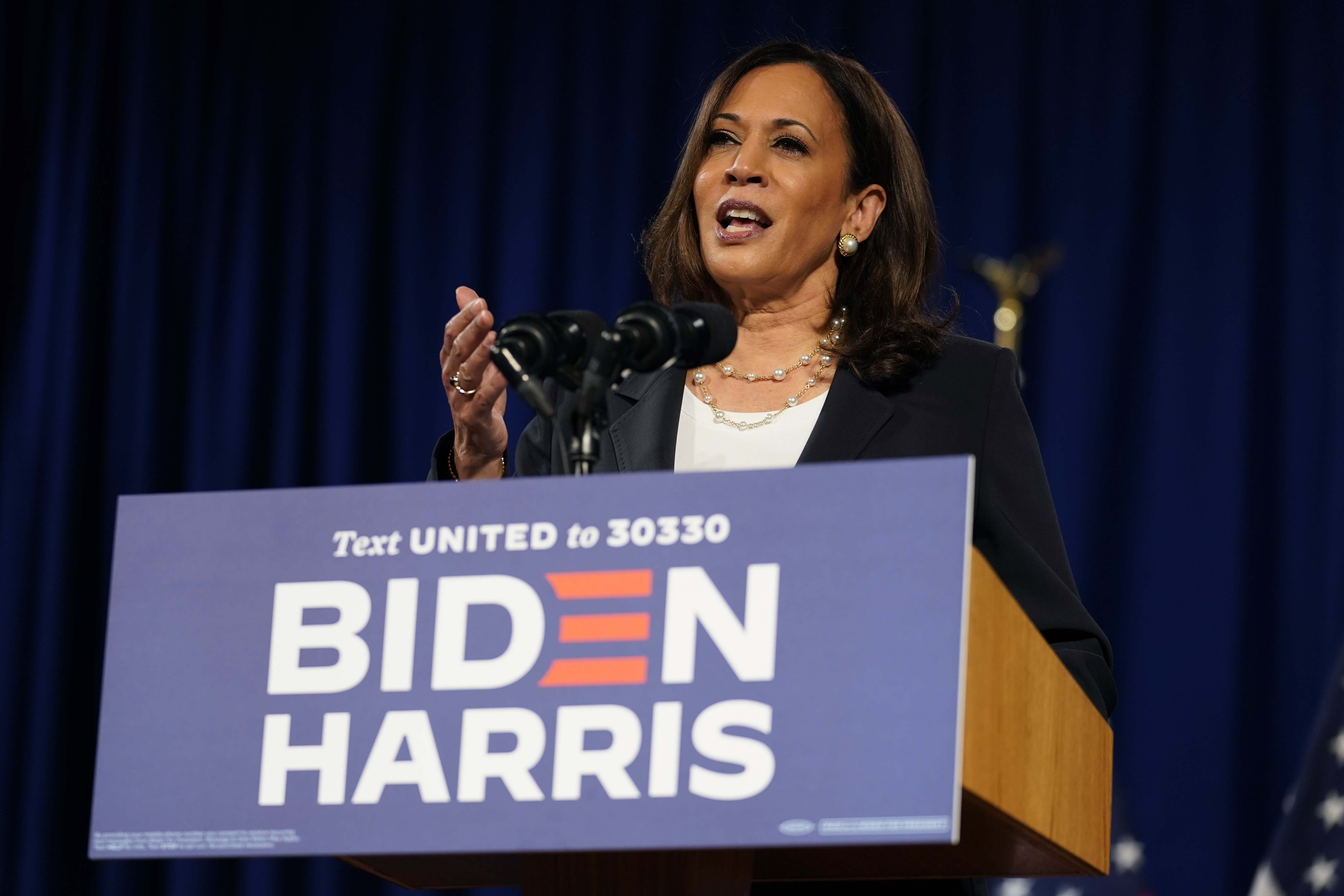 Kamala Harris: Faith values bind us together. Joe Biden will restore them