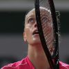 Kvitova gets emotional after return to French Open quarters