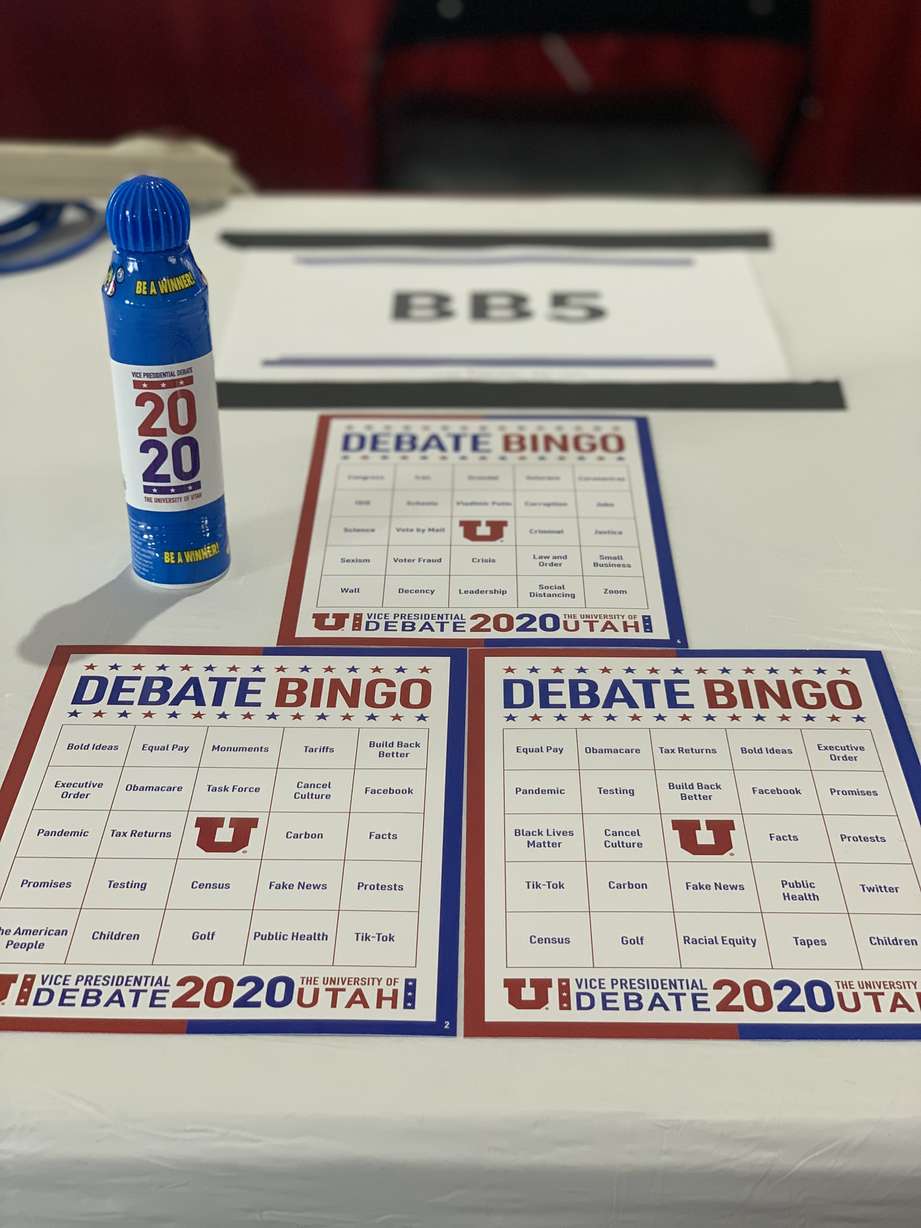 VP Debate Bingo