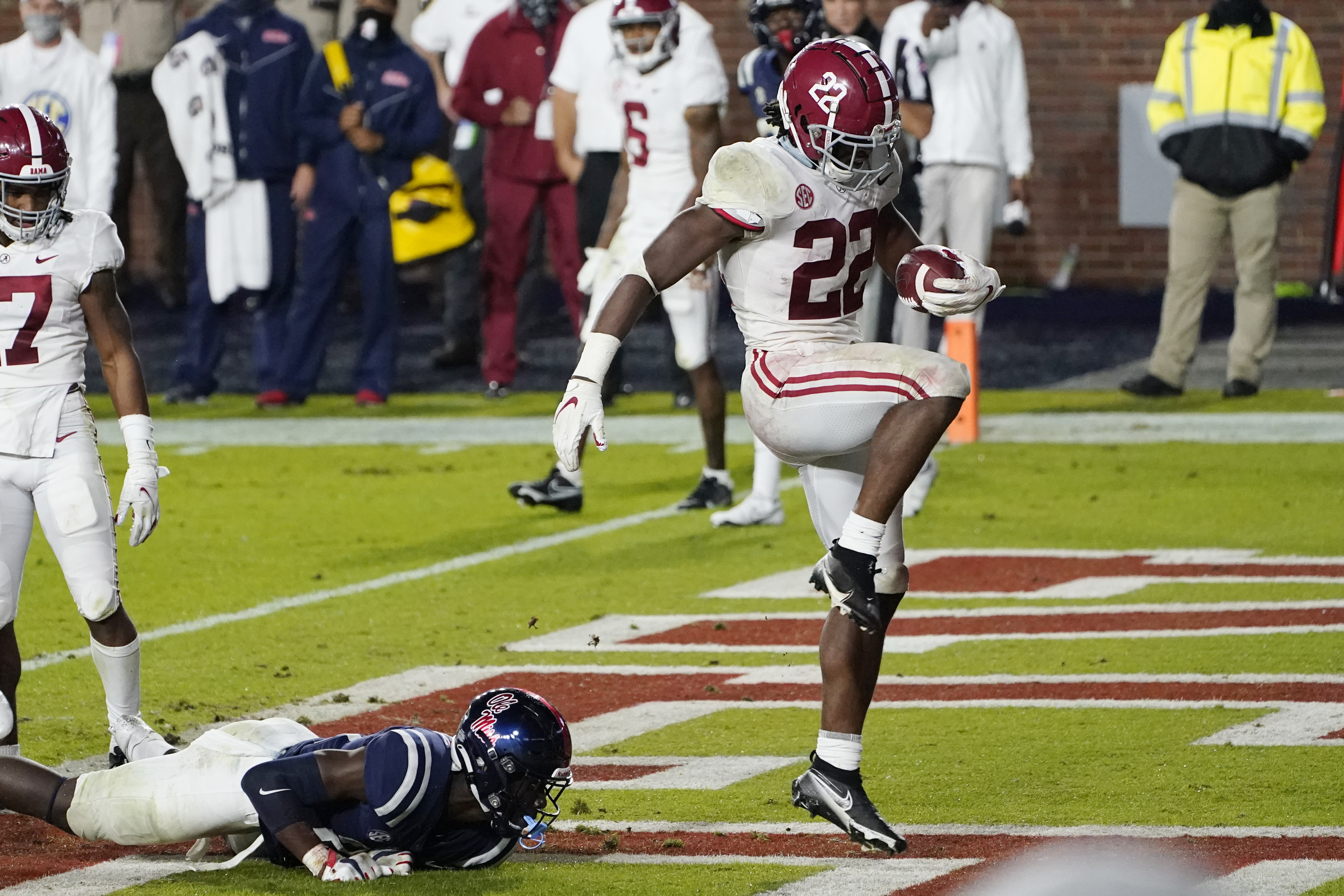 No. 2 Alabama beats Ole Miss 63-48 in record SEC outburst